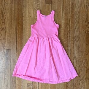 Old Navy Girls Sleeveless Mixed Material Dress Girls Size M (8) NWOT